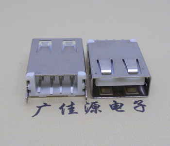 从化USB AF立式 直插 加长款17.5MM 大电流3A插座