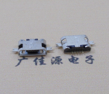 从化MICRO USB B型口 两脚SMT沉板0.7/1.0/1.6直边